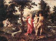 BACKER, Jacob de Garden of Eden ff Spain oil painting artist